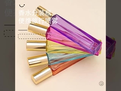 Botella cuadrada del espray de perfume de la botella de vidrio del perfume de la botella del espray 10ml del punto nueva