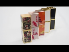 Tubos vacíos de encargo de la barra de labios de los envases del lustre del labio del OEM con precio al por mayor