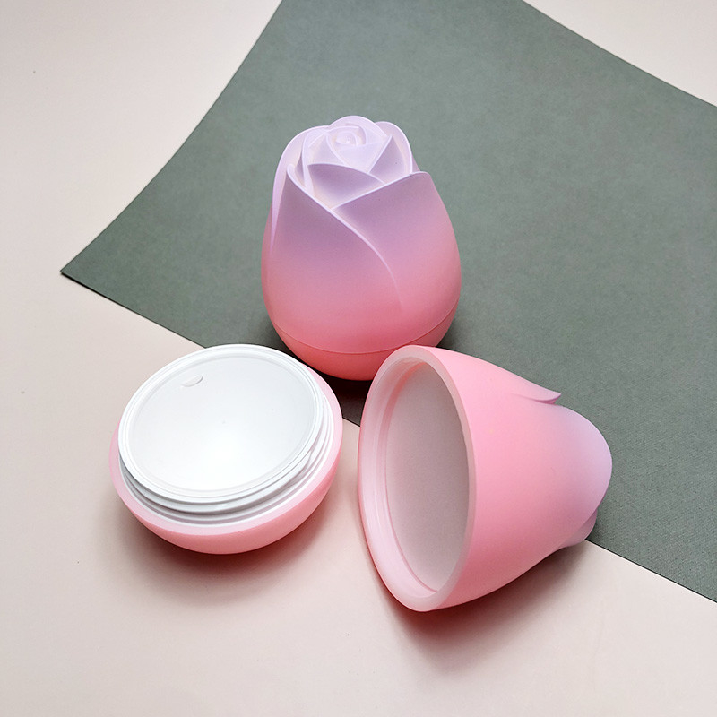 Flower Shape Skin Care Cream Jar 50g