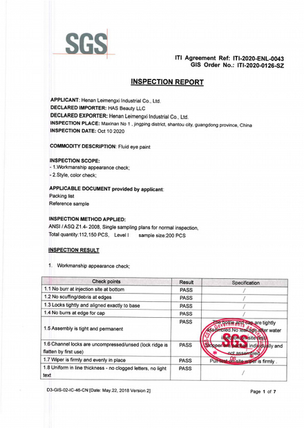 China Henan Leimengxi Industrial Co., Ltd. certificaciones